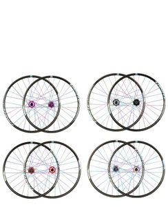 Juego de <span class=keywords><strong>Ruedas</strong></span> para Bicicleta de Montaña TANKE de <span class=keywords><strong>26</strong></span> Pulgadas, <span class=keywords><strong>27.5</strong></span> Pulgadas y 29 Pulgadas, 120 Tensiones, 4 Tirones, Eje de Liberación Rápida - Product Image 1