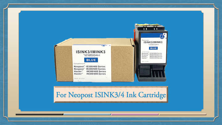 Hitek Compatible Neopost ISINK4 Franking Ink Cartridge