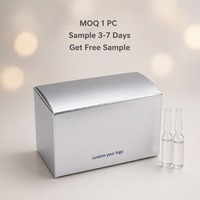 Zitrus-Orange-Minze Starre Geschenkbox mit Individueller Bedruckung für Hautpflege-Serum Ätherisches Öl Tuck-End Faltkarton Luxus-Verpackung