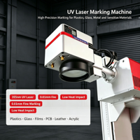 Nueva Máquina de Grabado Láser de Fibra Metálica CNC Refrigerada por Aire, Compatible con AI/DXF/PLT/DWG/JPG, Fácil de Operar, para Joyería, Vasos, Anillos
