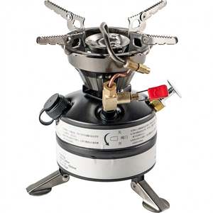 Réchaud de <span class=keywords><strong>camping</strong></span> pliable en acier pour gaz et diesel, avec application manuelle, pour barbecue et voyage, accessoire de stockage de carburant liquide - Product Image 3