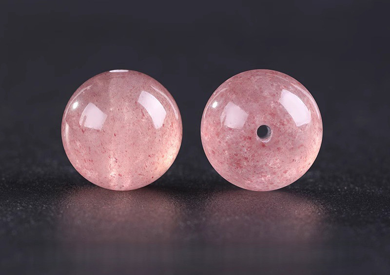 8A Strawberry quartz