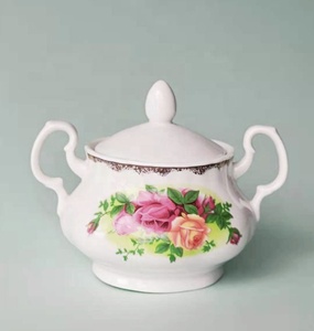 Alberd-Juego de tazas de café de cerámica real, conjunto de tazas de café de porcelana - Product Image 5