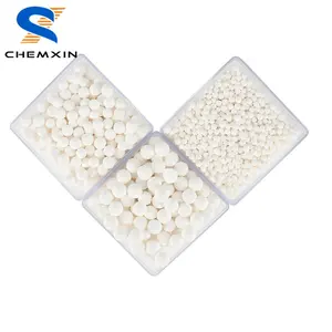 3-5Mm Alumina Aktif Bola F200 Pengering Diaktifkan Aluminium Oxide Adsorben untuk Konsentrator Oksigen