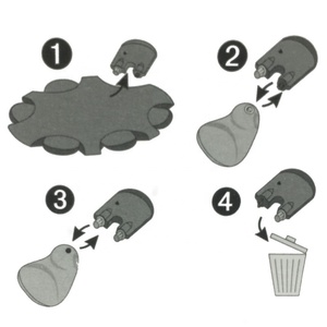 Trợ Thính Wax Guards Cerumen Bộ Lọc Sáp Bẫy Prowax Cho Oticon Và <span class=keywords><strong>Bernafon</strong></span> CIC ITC RIC RITE Trợ Thính - Product Image 6