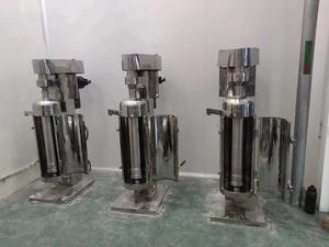 Séparateur centrifuge liquide en acier inoxydable, centrifugeuse continue avec moteur 5-3KW et composants de roulement et de moteur - Product Image 4