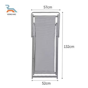 Vente en gros de chaise longue chaise de plage pliante réglable chaise longue de plage pliable personnalisée et inclinable pour l'extérieur - Product Image 4