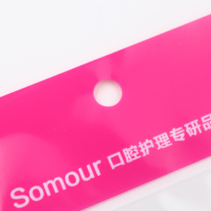 Trong suốt tự dính Cookie túi siêu thị OPP Poly PE nhựa đóng gói Pouch với con dấu nắp lỗ cho quần áo Quà Tặng - Product Image 2