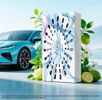 Nieuwe Energievoertuig Stijl Auto Luchtverfrisser Zilver Mode Parfum Vaste Aromatherapie Geurverwijderaar Langdurig 1-2 Maanden