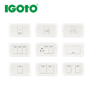 Interrupteur mural prises électriques, 20 pièces, nettoyer depuis le pakistan, ghana, italie, états-unis, fabrication d'usine - Product Image 4