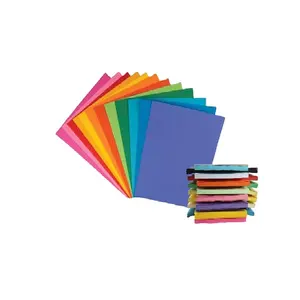 Large size coloured cardboard paper sheets