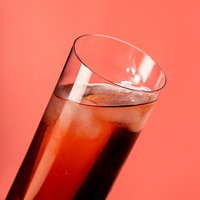 Verres Collins simples, forme cylindrique, verre à boisson, verre sans pied, tumbler à cocktail Tiki