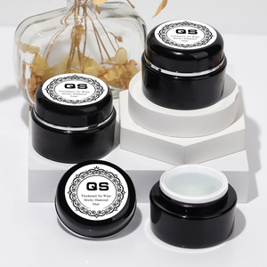 เจลปั้นเล็บแบบไม่ต้องเช็ด ใส แข็งแรงพิเศษ เจลยูวีสำหรับตกแต่งเล็บ ลายสตริป คริสตัล งานฝรั่งเศส แบบน้ำ - Product Image 4