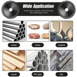 Disque de coupe composite multifonctionnel <span class=keywords><strong>à</strong></span> diamant brasé pour <span class=keywords><strong>meuleuse</strong></span> d'angle, pour marbre, tôle de <span class=keywords><strong>fer</strong></span>, tube <span class=keywords><strong>à</strong></span> paroi mince, acier, carrelage - Product Image 6