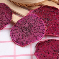 Md04 Hot Selling Chinese Gedroogde Rode Drakenfruit Gedehydrateerde Pitahaya Fruit Plakjes Thee Chinese Voedselsnacks