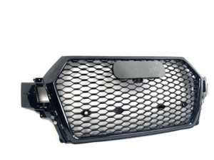 Pour <span class=keywords><strong>Audi</strong></span> Q7 RSQ7 Tuning automobile Grille de calandre avant Style <span class=keywords><strong>RS</strong></span> Grille de calandre ABS Plastique 2016-2019 Direct usine - Product Image 4