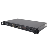 Tuner ke IP Gateway 16x DVB-S2/S2X/ATSC/DVB-T/C Input 2xASI BISS 512 SPTS 16 MPTS 1U Web HZY-NDS3508B