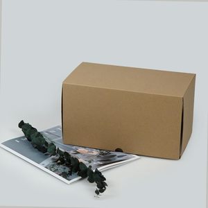 Boîtes d'expédition 11x6x6 pouces, boîte en carton ondulé brun, emballage pour envoi postal, pour l'emballage des petites entreprises - Product Image 4