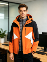 Veste de sport pour homme de qualité supérieure, avec fermeture éclair, imperméable, en polyester, grande taille, uniformes de sublimation