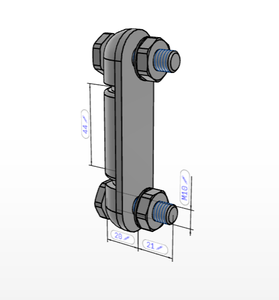 Jauge de niveau d'huile thermoplastique KIPP K0443 Forme A sans thermomètre, jauge de niveau de liquide pour réservoir hydraulique - Product Image 4