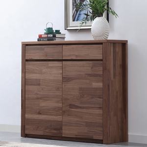 Armoire à <span class=keywords><strong>chaussures</strong></span> en bois finition or brun foncé, 24 paires étagères de <span class=keywords><strong>rangement</strong></span>, support organisateur - Product Image 3