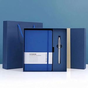 Promotion 2025 Fashion Notebook Box Gift Set With Pen High-End Business Office <b>Notepad</b> Enterprise <b>A5</b> Business Notebook Gift - Product Image 1