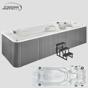 Deluxe poderoso spa chorro de agua masaje gran familia piscina - Product Image 2
