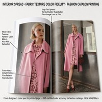 Impresión de Catálogos de Moda Personalizados, Tapa Blanda, Impresión Offset a Todo Color, Papel de Arte, Bajo MOQ, OEM, Revista, Guangdong, China