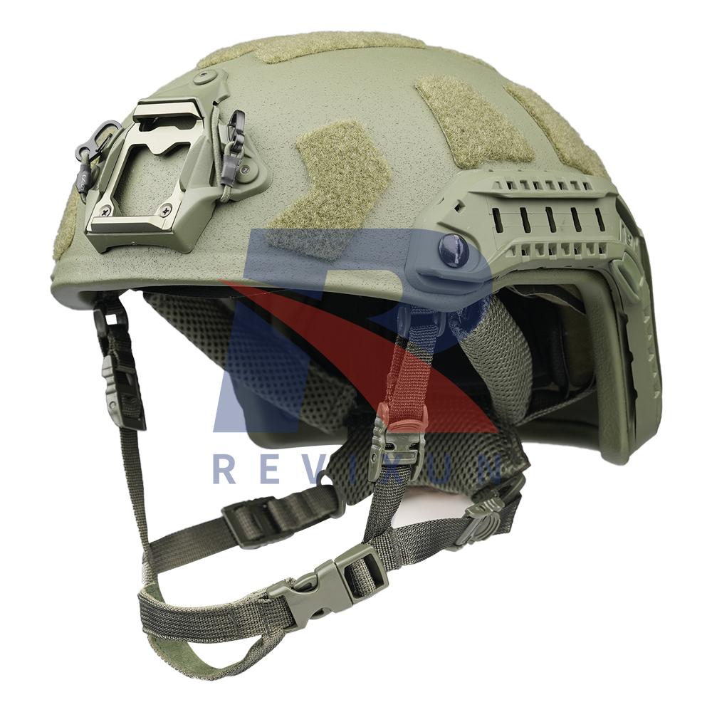 REVIXUN Factory FAST SF High Cut Tactical Head Protection Helmet Aramid/Kevla Combat Helmet