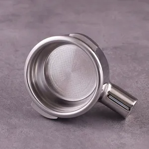 Boxin BXNH-001 Outils de barista CNC, accessoires pour café expresso, porte-filtre creux sans fond en acier inoxydable 58 mm <span class=keywords><strong>Delonghi</strong></span> - Product Image 3