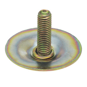 Tornillo de Cabeza Hexagonal de 10 mm de Diámetro, Recubierto de Zinc Amarillo, Clase 8.8, para Fijación de Base de Ventilador - Product Image 1