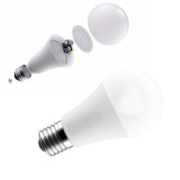 Ampoule LED A65 E27 B22 18W 2000Lms 6500K 100-240V à économie d'énergie, certifiée CE RoHS ERP, pour la maison, le bureau et l'hôtel - Vente chaude