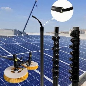 Robot de nettoyage solaire à double brosse, machine de nettoyage automatique de panneaux photovoltaïques pour les systèmes solaires sur toiture et au sol - Product Image 2