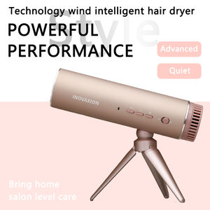 Sèche-cheveux mains libres de voyage avec support pliable, moteur AC 1200W, haute vitesse, léger, pour hôtel et usage domestique - Product Image 2