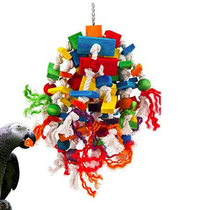 <strong>Grey</strong> <strong>Parrot</strong> Ali Sun Bites <strong>Toy</strong> Bird <strong>Toy</strong> Banana Apple Skewers - Product Image 3