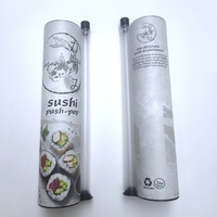 70 % de réduction Super Septembre : Tube en papier de qualité alimentaire pour sushi à emporter, avec compartiment à sauce intégré