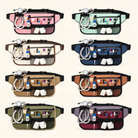 Sac de ceinture pour infirmière avec porte-ruban, sac de ceinture pour infirmière, sac de ceinture pour outils pour ciseaux à pansements et fournitures médicales