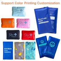 Pack de glace réutilisable Nylon Soft Gel Therapy Packs chauds et froids Pack de gel réutilisable