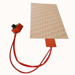 Custom 550x320mm 60V 420W Silicone Heating Mats Waste <b>Oil</b> Induction Heater Warming <b>Tray</b> Car Motor Engine Heater Restaurant Use - Product Image 4