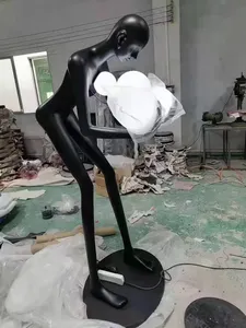 Escultura de Resina Abstracta Grande de Figura Humana con Pantalones, Adorno Decorativo para Paisajes y Artesanía de Suelo, Venta al por Mayor <span class=keywords><strong>2022</strong></span> - Product Image 4