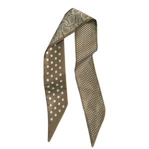 Mùa hè Polyester khăn đa năng phong cách Hàn Quốc dài dải Paisley headscarf trang trí vành đai mới truyền thống khăn khăn choàng - Product Image 5