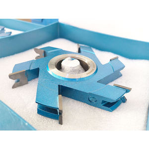 Tête de coupe industrielle personnalisée pour menuiserie, en carbure soudé, 4T 6T, pour dégauchisseuse et dégauchisseuse-raboteuse - Product Image 1