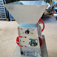 Machine à dépulper les grains de café tout-terrain, à essence ou diesel, avec option manuelle ou électrique, équipement de décorticage des fruits à café