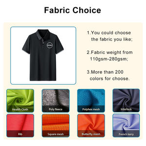 Camisas de Golf Bordadas con Logotipo Personalizado para Hombre, Camisas Polo Lisas Estampadas al por Mayor en Color Morado y Naranja para Mujer, 100% Algodón para Hombre - Product Image 3