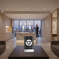 YET2194 Télécommande RF à 4 touches, code sautant à fréquence variable, développement personnalisé pour le levage et le déplacement d'équipements
