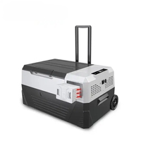 Compresor de Gran Capacidad 38L-58L, Doble Zona, Montado en Camión, con Barra de Tracción y Polea para Fácil Movimiento, 12V/24V/220V Universal, para Exteriores