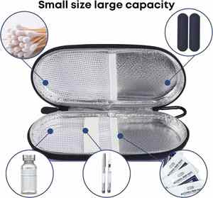 Insulin Cooler Travel Case Medication Insulated <b>Cooling</b> <b>Bag</b> - Product Image 3