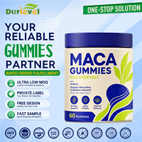 Durlevel Supply Maca Plus Gummies pour la fertilité masculine adulte et le soutien antioxydant
