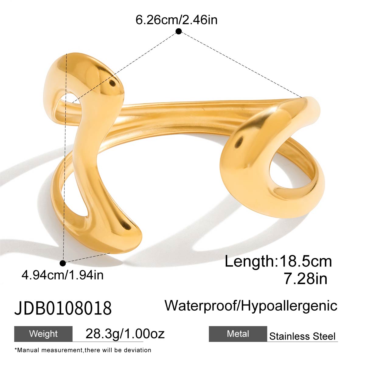 18k Gold JDB0108018