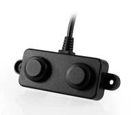 Sensor jarak ultrasonik PWM atau UART DC5V, sensor jarak tahan air ultrasonik, probe tahan air, modul ultrasonik